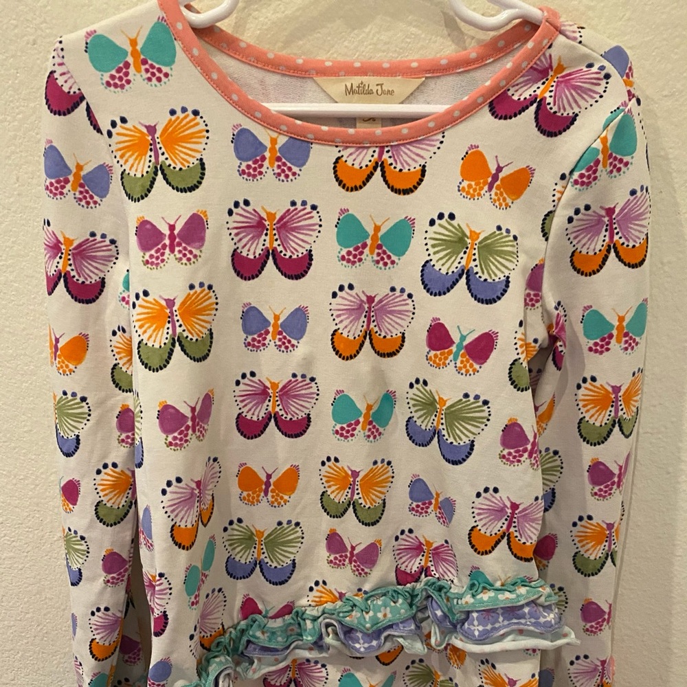 Matilda Jane sz 6 Butterfly Kisses Girls Top
